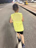 McTicco兒童速干背心套裝男童籃球服2025跑步田徑無袖大童訓(xùn)練服騎行運(yùn)動(dòng) 23040熒光綠色+18535黑色 150 150cm 曬單實(shí)拍圖