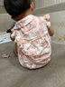乖奇熊兒童運(yùn)動(dòng)套裝夏季嬰幼無(wú)袖上衣服薄款褲子寶寶外出純棉背心兩件套 蜜瓜綠豆乳白 90 曬單實(shí)拍圖