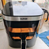 蘇泊爾（SUPOR）空氣炸鍋不用翻面 家用全自動(dòng)一體機(jī) 5L大容量 蒸汽嫩炸  精準(zhǔn)控溫 不沾易清洗 KJ50D827 曬單實(shí)拍圖