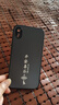 揚(yáng)聚特蘋果XR手機(jī)殼Apple iPhoneXR新款保護(hù)套硅膠軟邊磨砂全包防摔5G抗指紋高級(jí)感時(shí)尚簡約個(gè)性外殼男女 石墨黑【平安喜樂】 蘋果XR 曬單實(shí)拍圖