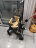 富優(yōu)童巧孩子嬰兒推車(chē)可坐可換方向嬰兒車(chē)輕便折疊新生兒減震雙向 進(jìn)階黑咖色 曬單實(shí)拍圖