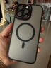 jyburn【全包鏡頭】蘋果16Promax手機殼iPhone16Promax新款AI相機按鍵保護套磨砂Magsafe磁吸防摔透明女 【磨砂黑】AI按鍵-萊卡鏡頭-Magsafe磁吸 適用iPhone 曬單實拍圖