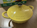 北鼎（Buydeem）琺瑯鍋鑄鐵鍋燜燒燉鍋電磁爐燃氣灶黑琺瑯24cm小鵝黃 曬單實拍圖