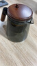臻廚聚飄逸杯泡茶壺家用玻璃內(nèi)膽按壓式一鍵茶水分離杯懶人泡茶神器 木璃飄逸杯650ml【煙灰款】 曬單實(shí)拍圖