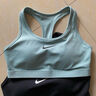耐克（NIKE）鄭欽文同款女子中強度支撐速干襯墊運動內(nèi)衣 SWOOSH DX6822-100 L 曬單實拍圖