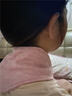 俞兆林日本護頸椎熱敷小圍脖夏天季男女空調房防寒脖子套保暖帶月子神器 帶兜款-粉色+10片暖寶寶 均碼 曬單實(shí)拍圖