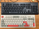 聯(lián)想（Lenovo）K2有線輕音鍵盤(pán) 機(jī)械手感 消音結(jié)構(gòu)95鍵 混彩燈效 人體工學(xué) 音量旋鈕 有線辦公鍵盤(pán) 復(fù)古灰 曬單實(shí)拍圖