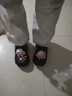 麓格立 洞洞鞋女款沙灘鞋夏季厚底增高防滑踩屎感包頭不臭不響涼拖鞋 小熊洞洞鞋黑色 35-36 曬單實拍圖