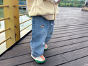 LUSON小O爸男嬰童牛仔褲洋氣2025年新款柔軟長(zhǎng)褲嬰兒百搭休閑褲子 曬單實(shí)拍圖