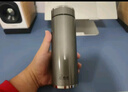 希諾新款保溫杯 304不銹鋼真空杯高檔商務(wù)禮品辦公杯帶濾網(wǎng)泡茶水杯子 XN-1300-殿堂銀 420ml 曬單實(shí)拍圖