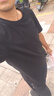 京東京造t恤男短袖男士t恤夏衣服男裝白小T男女 蘇超定制 黑色 L 曬單實拍圖