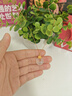 禮意久久黃金蓮花平安扣項鏈女生日禮物女生七夕情人節(jié)禮物送女友老婆媽媽 曬單實拍圖