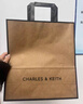 CHARLES&KEITH迷你菱格流浪包單肩斜挎雙肩包包女包生日禮物CK2-60782390 Cream奶白色 S 曬單實(shí)拍圖