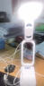 led折疊充電寶臺燈護(hù)眼床頭燈學(xué)生學(xué)習(xí)專用氛圍小夜燈宿舍閱讀燈 白色10000毫安+充電寶+時鐘顯示 曬單實拍圖