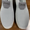 Jeep吉普網(wǎng)鞋男鞋夏季網(wǎng)眼透氣一腳蹬涼鞋男士休閑鞋子男款軟底豆豆鞋 沙色 41 曬單實(shí)拍圖
