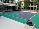 勁踏（JINTA） 室外懸浮地板籃球場(chǎng)地墊羽毛球乒乓氣排球場(chǎng)幼兒園拼裝運動(dòng)地板 雙層米字升級款【籃球場(chǎng)經(jīng)典款】 曬單實(shí)拍圖