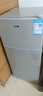 志高電冰箱雙門家用節(jié)能冰箱出租屋冷藏冷凍環(huán)保迷你冰箱辦公室公寓租房宿舍低噪電冰箱 S192銀色一級能效【萬人推薦】 曬單實(shí)拍圖