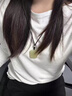 京鑒官方旗艦和田玉祥云無(wú)事牌吊墜情侶平安牌本命年男女款掛件禮物 無(wú)事牌(證書(shū)+古法禮盒) 曬單實(shí)拍圖