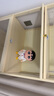 木馬人手辦展示柜樂高亞克力陳列柜子展示架玻璃化妝品貨架家用產(chǎn)品置物 奶油白-七層60長 曬單實(shí)拍圖