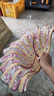 JIOESC竹扇帽子可折疊便攜百搭沙灘帽遮陽(yáng)帽女生夏天防曬太陽(yáng)帽折扇帽子 【梅紅小花】可做扇子/帽子 曬單實(shí)拍圖