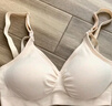 美德樂（Medela）哺乳文胸產(chǎn)后喂奶孕婦內(nèi)衣單層前開扣輕盈款 奶油色 L 曬單實(shí)拍圖