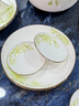 唐帕景德鎮(zhèn)碗碟套裝高級(jí)感釉上彩中式植物花卉餐具碗盤(pán)喬遷新居送禮 富貴錦年38件配富貴煲 6人適用 曬單實(shí)拍圖