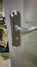 虎頓（HOTUN）臥室門(mén)鎖室內(nèi)家用通用型房門(mén)木門(mén)鎖具免改孔可調(diào)節(jié)門(mén)把手KTS03 曬單實(shí)拍圖