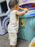 優(yōu)奇嬰兒衣服男女寶寶夏季超薄無(wú)袖背心套裝男童女童夏天分體兩件套 曬單實(shí)拍圖