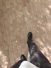 強(qiáng)人時尚商務(wù)休閑鞋通勤系帶皮鞋輕便透氣牛皮男鞋 JDA73213 黑色 41 曬單實(shí)拍圖