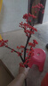 陶瓷花瓶仿真發(fā)財果冬青紅果漿果相思豆插花花藝家居擺放 紅色發(fā)財果一枝 曬單實(shí)拍圖