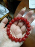 映棠老鳳凰999南紅瑪瑙手串天l然老瓜珠圓珠子手鏈柿子紅10 8mm一條23顆秀氣款老鳳祥品質(zhì) 曬單實(shí)拍圖