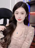 紀詩哲鉑白金PT950項鏈女藍托帕石3克拉吊墜七夕情人節(jié)生日禮物送女友 鉑金950閃O鏈+3克拉托帕石吊墜 曬單實拍圖
