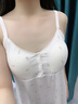 Mom Jane帶胸墊孕婦裙哺乳睡裙莫代爾吊帶裙孕婦睡衣待產(chǎn)裙產(chǎn)后喂奶連衣裙 粉薔薇 L 曬單實(shí)拍圖