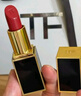 TOM FORD全新升級黑管水感緞光TF口紅16正紅 唇膏化妝品生日女七夕禮物 曬單實拍圖