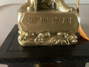 銅關(guān)公擺件武圣關(guān)羽立刀關(guān)二爺神像家用店鋪武財(cái)神銅像關(guān)圣帝君 關(guān)圣帝君 高約 (到刀約27cm) 20cm 曬單實(shí)拍圖