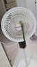 美菱（MeiLing）電風扇/空氣循環(huán)扇/家用落地扇/臺立兩用對流風扇/交流定頻遙控語音定時換氣扇MPF-DG2689白色款 曬單實拍圖