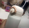 膳魔師（THERMOS）保溫杯大容量水杯兒童男女士情侶不銹鋼杯子七夕節(jié)教師節(jié)禮物JNL 316L不銹鋼-象牙白 350ml 曬單實(shí)拍圖
