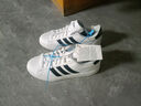 阿迪達斯 （adidas）官方艦店男鞋 夏季新款三條紋板鞋皮面運動鞋耐磨休閑鞋子板鞋男 GW9195-店長推薦 41 曬單實拍圖