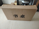 YOBKIRA實木書桌書架書柜組合桌家用辦公電腦桌臥室學習桌書房寫字桌 胡桃色單桌 100x60x186cm 曬單實拍圖