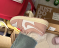 耐克（NIKE）Jordan官方耐克喬丹AJ1板鞋女運動(dòng)鞋刺繡夏季低幫緩震輕便DC0774 162白/牛津粉/帆白 38 曬單實(shí)拍圖