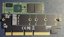 綠聯(lián) Pcie轉(zhuǎn)M.2 NVMe拓展卡兼容Pcie5.0/4.0/3.0適用臺(tái)式主機(jī)電腦機(jī)箱x4/x8/x16擴(kuò)展SSD固態(tài)硬盤轉(zhuǎn)接卡 曬單實(shí)拍圖