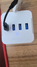 山澤USB3.0分線(xiàn)器 高速4口拓展塢 USB集線(xiàn)器HUB擴(kuò)展塢 筆記本一拖四多口轉(zhuǎn)換轉(zhuǎn)接頭延長(zhǎng)線(xiàn)1.5米HUB01 曬單實(shí)拍圖