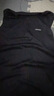 LZJV夏季冰絲無袖背心男坎肩速干冰感寬松大碼男士運(yùn)動健身迷彩T恤潮 黑色背心一件3XL （140-160斤） 曬單實(shí)拍圖