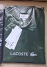 LACOSTE法國鱷魚男士純色簡約商務(wù)通勤休閑翻領(lǐng)Polo短袖|PH0542 132/鱷魚綠 6 /185 曬單實拍圖