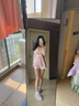 JIOESC莫代爾慵懶寬松粉色長(zhǎng)袖防曬開衫女夏抹胸韓系千金感溫柔欲系套裝 粉色開衫抹胸兩件套 M 曬單實(shí)拍圖