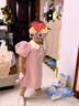 凡獵女童連衣裙夏裝2025新款兒童公主裙小女孩洋氣寶寶一周歲禮服夏季 曬單實(shí)拍圖