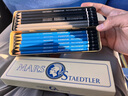 施德樓（STAEDTLER）素描炭筆鉛筆套裝 Mars限定版鉛筆專業(yè)美術(shù)手繪速寫畫畫工具學(xué)生用12支/盒100 M12S1 曬單實拍圖