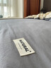無(wú)印良品新疆棉花被子春秋被3-4斤棉被被套被子褥子全套一整套單人可拆洗 貼標-山灰+中灰【A類(lèi)新疆棉 貼身舒睡】 150cm*200cm【純棉被套+3斤棉被】 曬單實(shí)拍圖