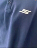 斯凱奇（Skechers）男裝簡(jiǎn)約字母印花運動(dòng)短袖2025新款Polo衫男士短袖 藏青色  L  曬單實(shí)拍圖