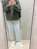 回力網(wǎng)面小白鞋男鞋2025夏季新款透氣休閑鞋飛行員一號(hào)厚底板鞋子 白深藍(lán)(網(wǎng)面) 39 曬單實(shí)拍圖